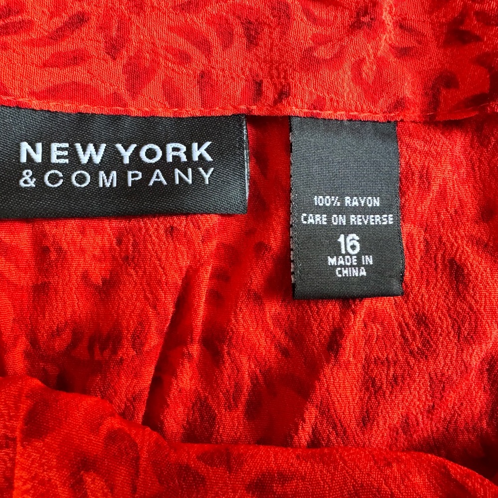 New York & Company Scarlet Wrap Skirt